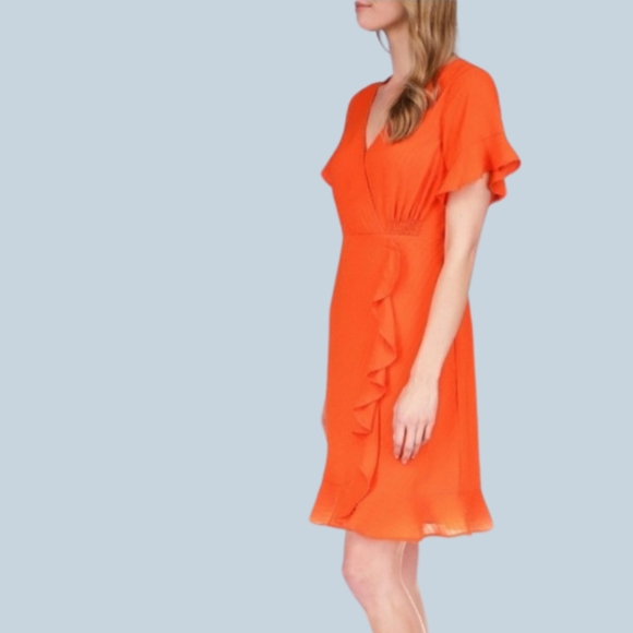 Michael Kors faux wrap mini dress - Picture 8 of 9